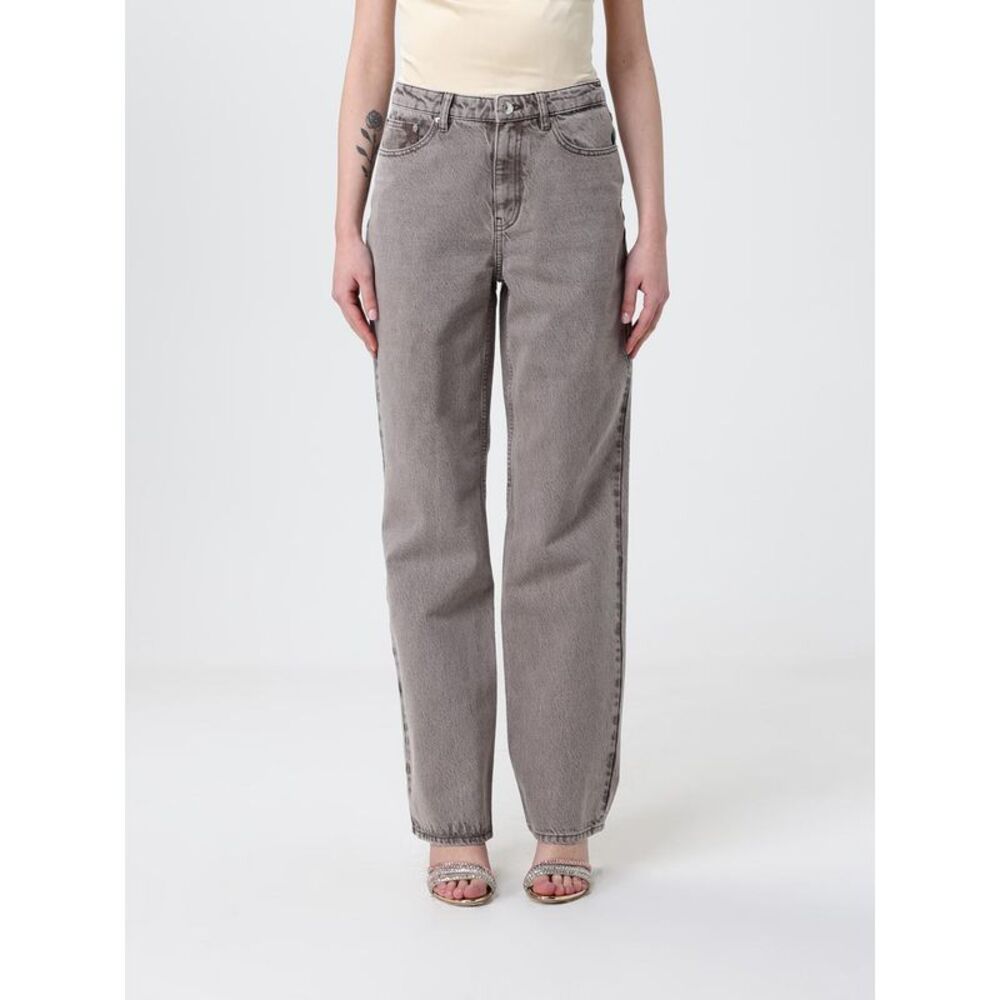 Rotate Women Cotton Denim Straight Jeans Rotate